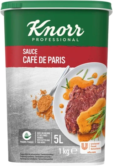 Knorr Sauce Café de Paris déshydratée 1kg jusqu'à 5L