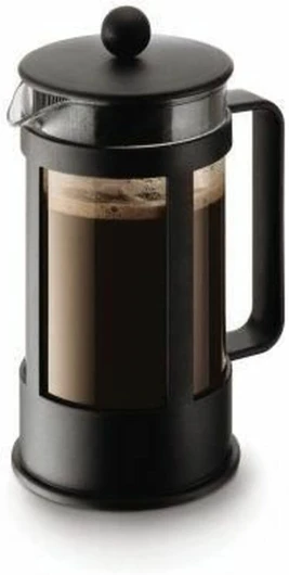 1788-01 - Kenya - Cafetière à Piston - 8 Tasses - 1 L - Noir